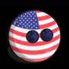 👏 Эмодзи «Usa Countryballs» для Telegram
