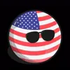 🤷 Эмодзи «Usa Countryballs» для Telegram