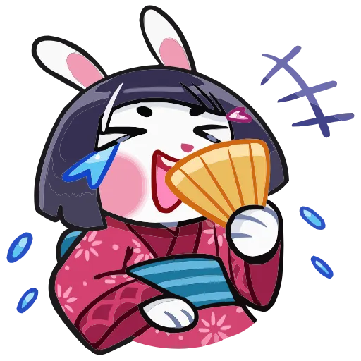 🤩 Эмодзи «Усагичи» для Telegram