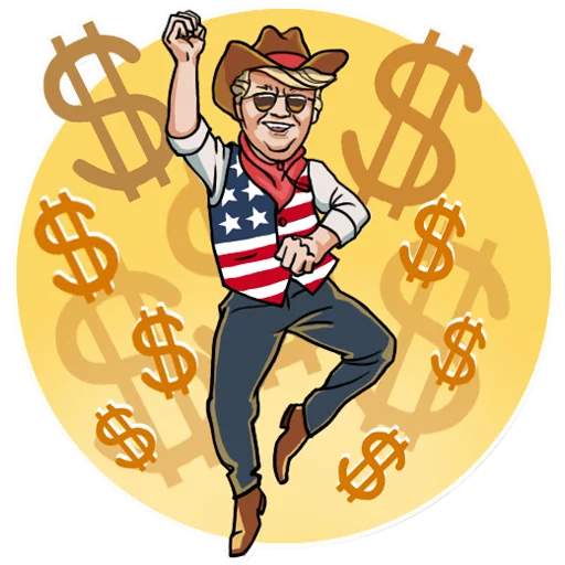 💰 Стикер «Mr. Trump» для Telegram
