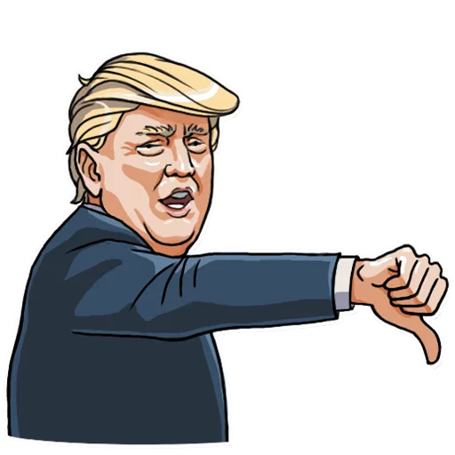 👎 Стикер «Mr. Trump» для Telegram