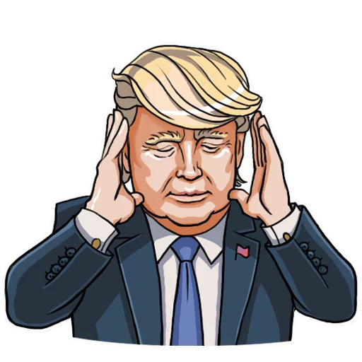 😣 Стикер «Mr. Trump» для Telegram