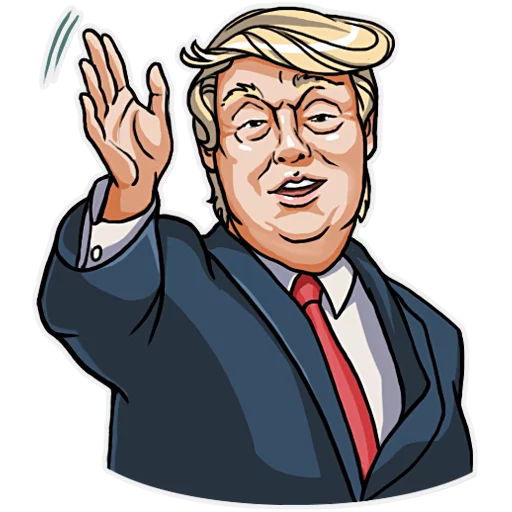 👋 Стикер «Mr. Trump» для Telegram