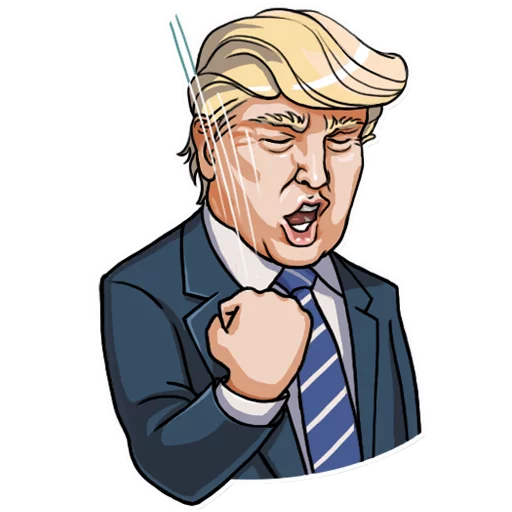 🤘 Стикер «Mr. Trump» для Telegram