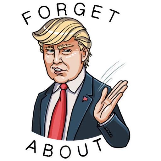 😉 Стикер «Mr. Trump» для Telegram
