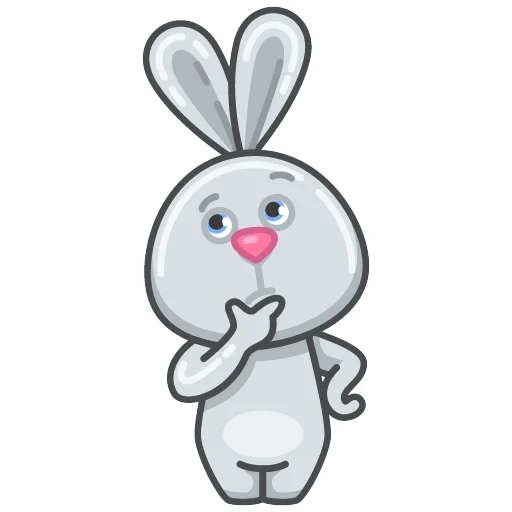 🤔 Стикер «Ushastik» для Telegram