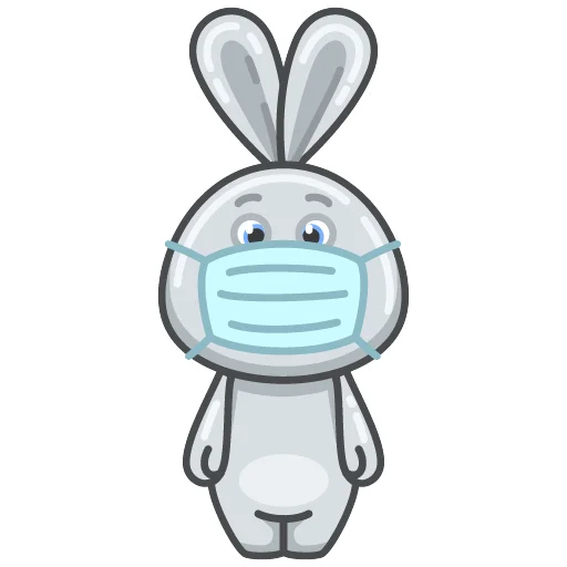 😷 Стикер «Ushastik» для Telegram