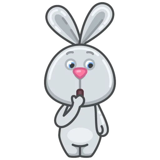 😨 Стикер «Ushastik» для Telegram