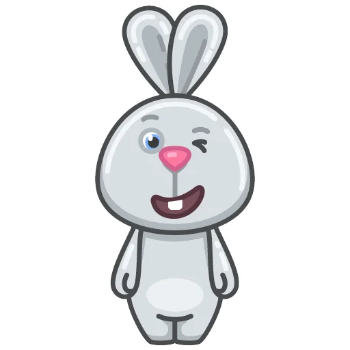 😉 Стикер «Ushastik» для Telegram