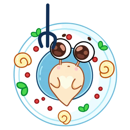 🍽 Эмодзи «Усик» для Telegram