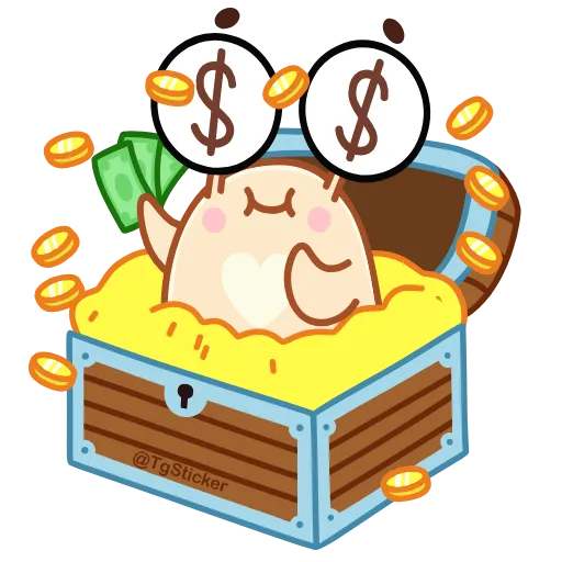 💰 Эмодзи «Усик» для Telegram
