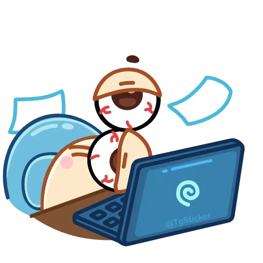 💻 Эмодзи «Усик» для Telegram