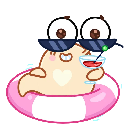 🏖 Эмодзи «Усик» для Telegram