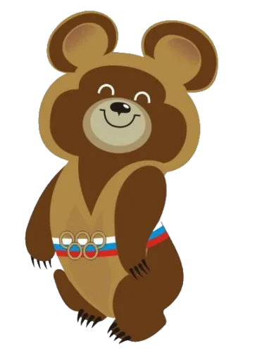 🐻 Стикер «USSR» для Telegram