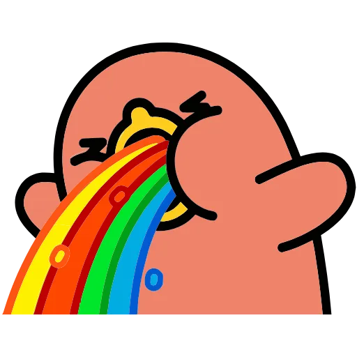 🌈 Эмодзи «Утконос Карл» для Telegram