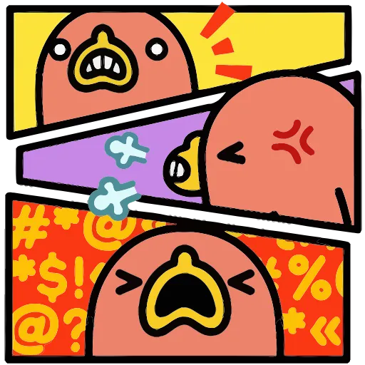😡 Эмодзи «Утконос Карл» для Telegram