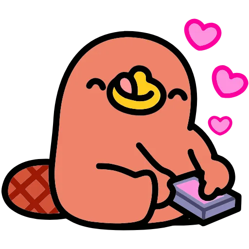 🥰 Эмодзи «Утконос Карл» для Telegram