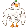 💪 Эмодзи «Утошка» для Telegram