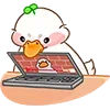 ❌ Эмодзи «Утошка» для Telegram