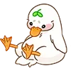 🐾 Эмодзи «Утошка» для Telegram