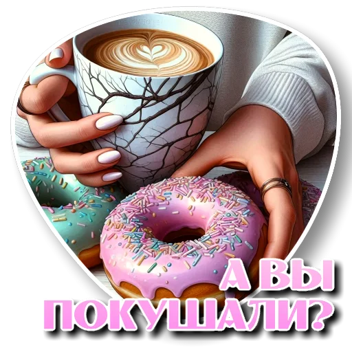 🍽 Стикер «УТРЕННЕЕ» для Telegram