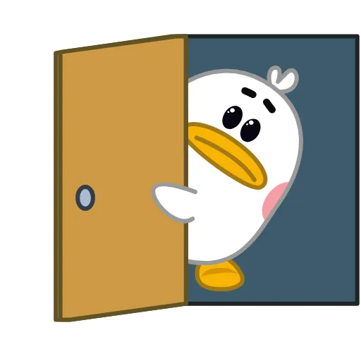 🚪 Стикер «Utya» для Telegram