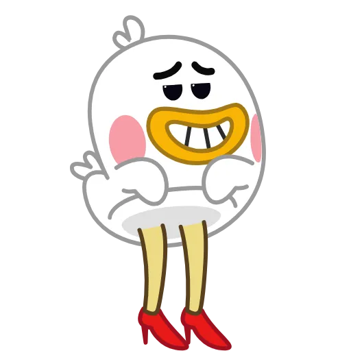 👠 Стикер «Utya» для Telegram