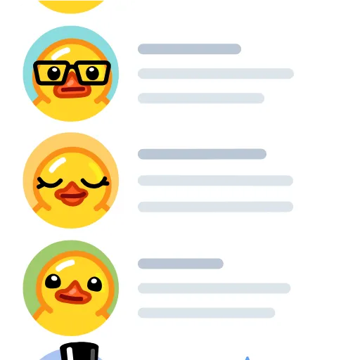 👋 Стикер «Utya Duck 2» для Telegram