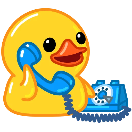 ☎️ Стикер «Utya Duck 2» для Telegram