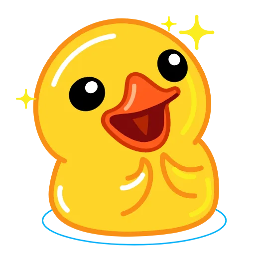 🤩 Стикер «Utya Duck 2» для Telegram