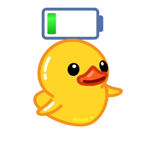 🔋 Стикер «Utya Duck 2» для Telegram