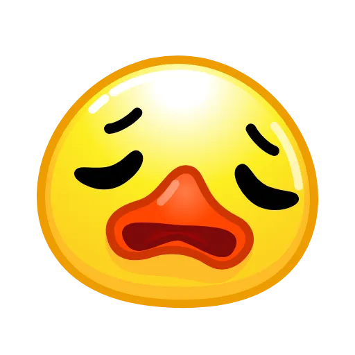 😞 Стикер «Utya Emoji Pack» для Telegram