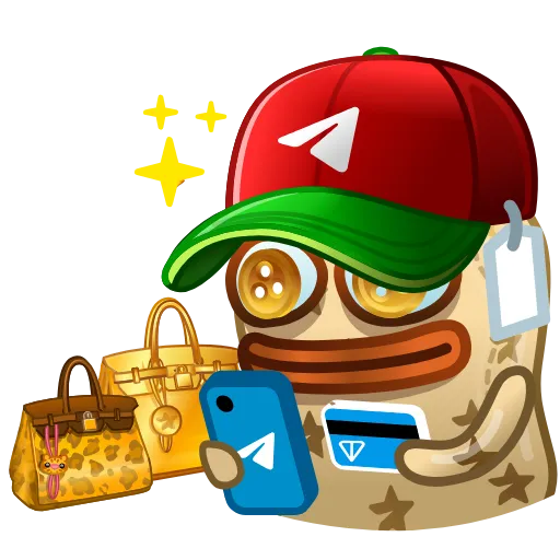 👜 Стикер «Pepe» для Telegram