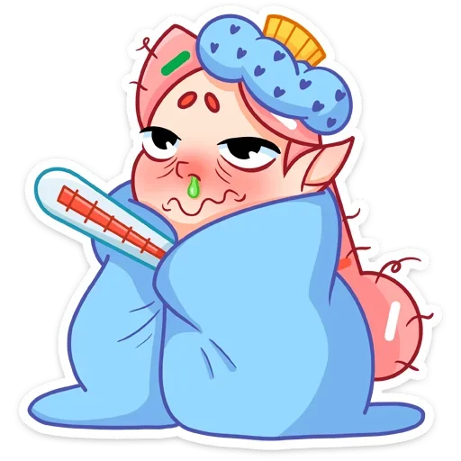 🤒 Стикер «Юю» для Telegram