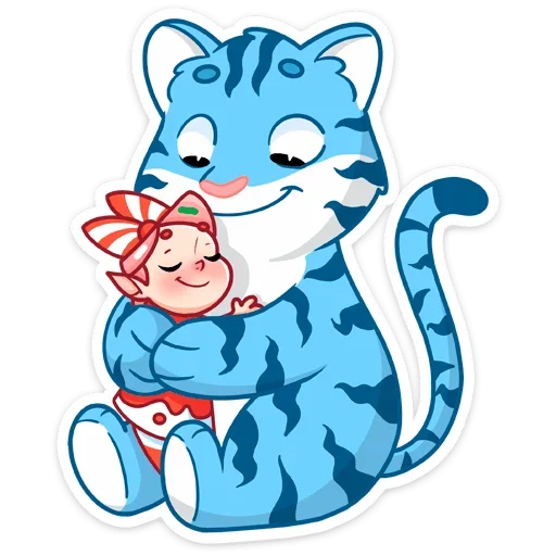 🤗 Стикер «Юю» для Telegram