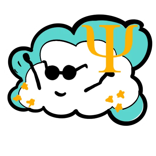 ✨ Стикер «Облачно» для Telegram