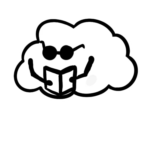 📕 Стикер «Облачно» для Telegram