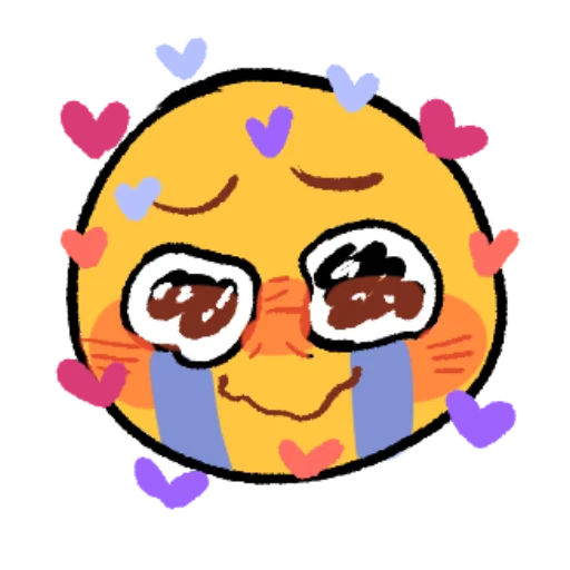 🥰 Стикер «qwq ilu» для Telegram