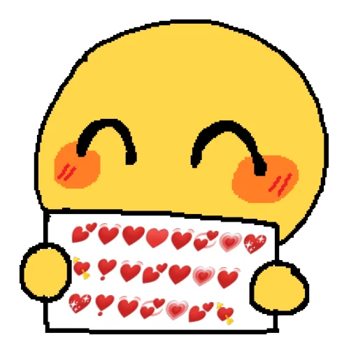 🥰 Стикер «qwq ilu» для Telegram