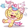 😵‍💫 Эмодзи «Уютненький Кэнди Кэт» для Telegram