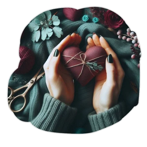 ❤ Стикер «УЮТ» для Telegram
