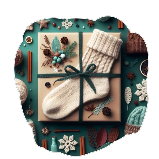🧶 Стикер «УЮТ» для Telegram