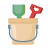 🏖 Эмодзи «Зелёные буквы, иконки» для Telegram