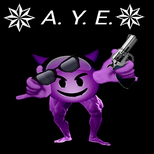 😈 Стикер «UZB×stickers‍» для Telegram