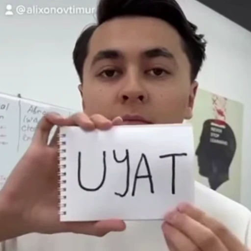 🫥 Стикер «Oʻzbekcha» для Telegram