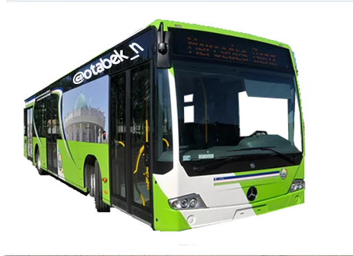 🚌 Стикер «Uzbekistan» для Telegram