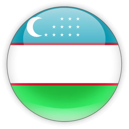 ☀ Стикер «Uzbekistan» для Telegram