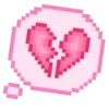 💔 Эмодзи «Pink #color #pink #cute #girl #status» для Telegram