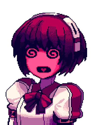 ❤ Стикер «Va-11 Hall-a» для Telegram