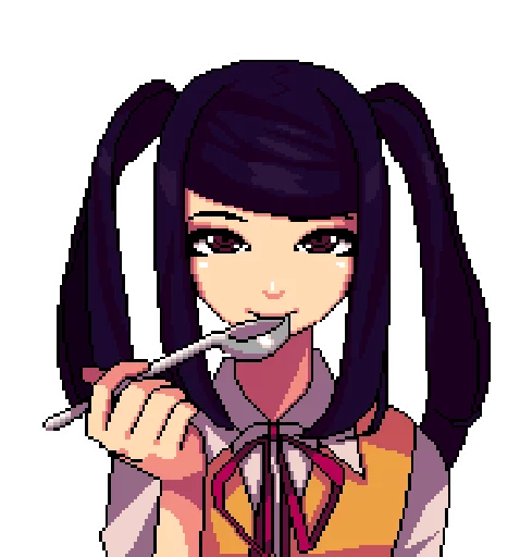 🍛 Стикер «Va-11 Hall-a» для Telegram
